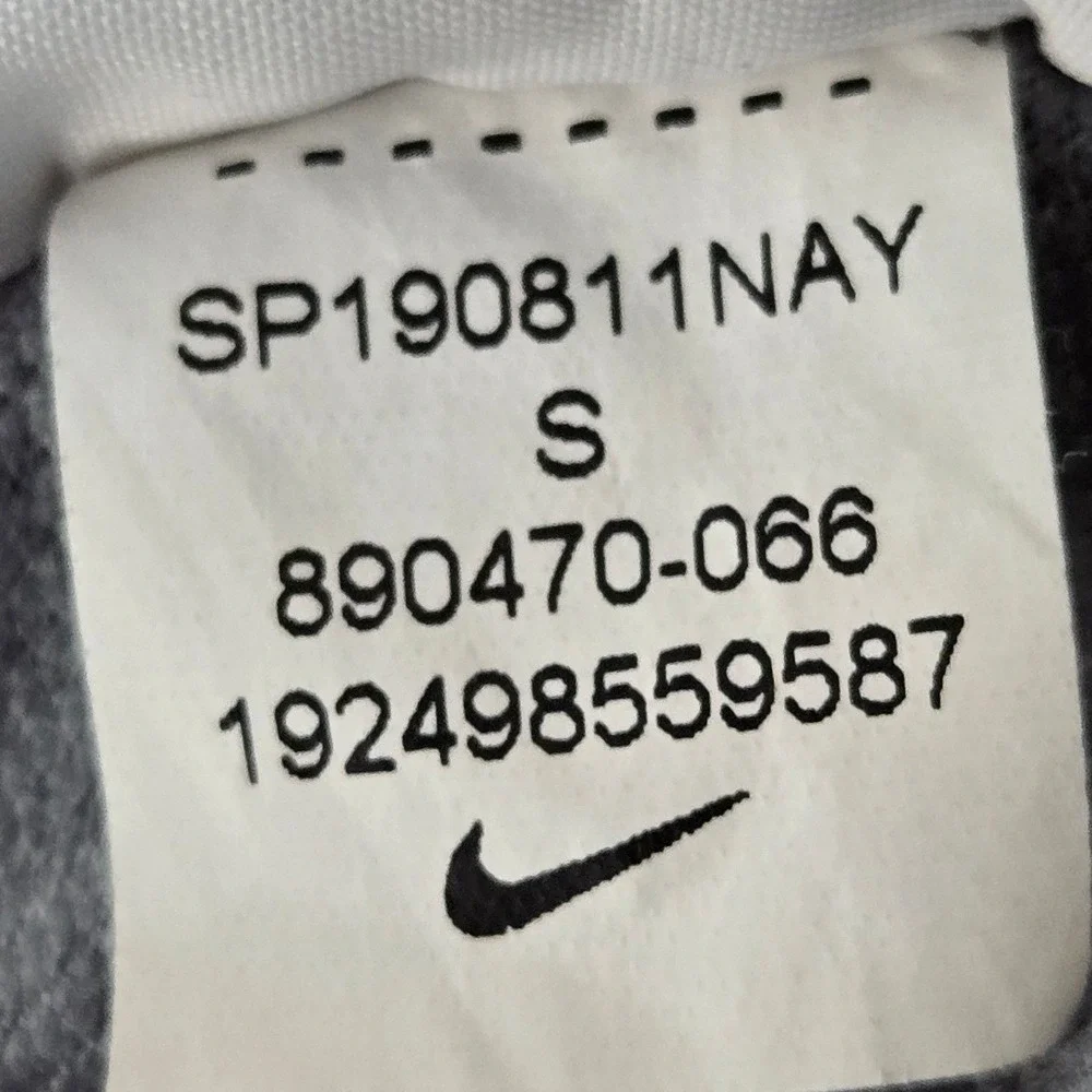 Nike Dri-FIT Womens Heather Grey Athletic Shorts Size Small Fold-over Waistband
